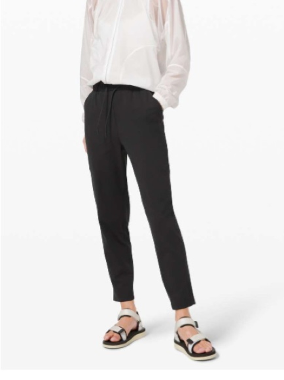 Lululemon Keep Moving Pant 7/8 High-Rise black size 8